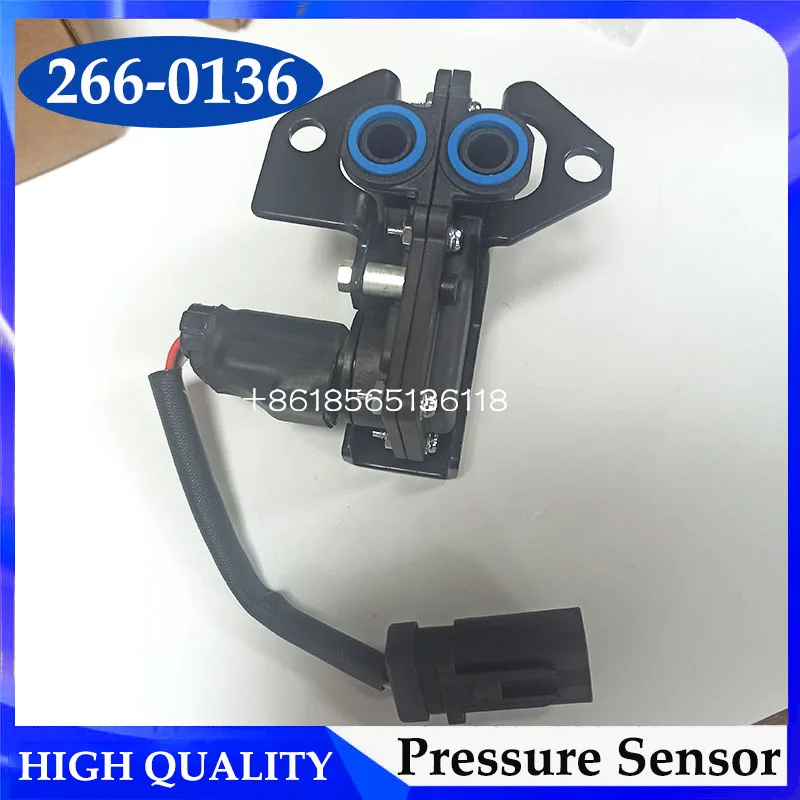 266-0136 2660136 Inlet Pressure Sensor for Excavator 311D E313D E323D E320C E312D E315D E320D E314D E318D C6.4 C4.2 Sensor