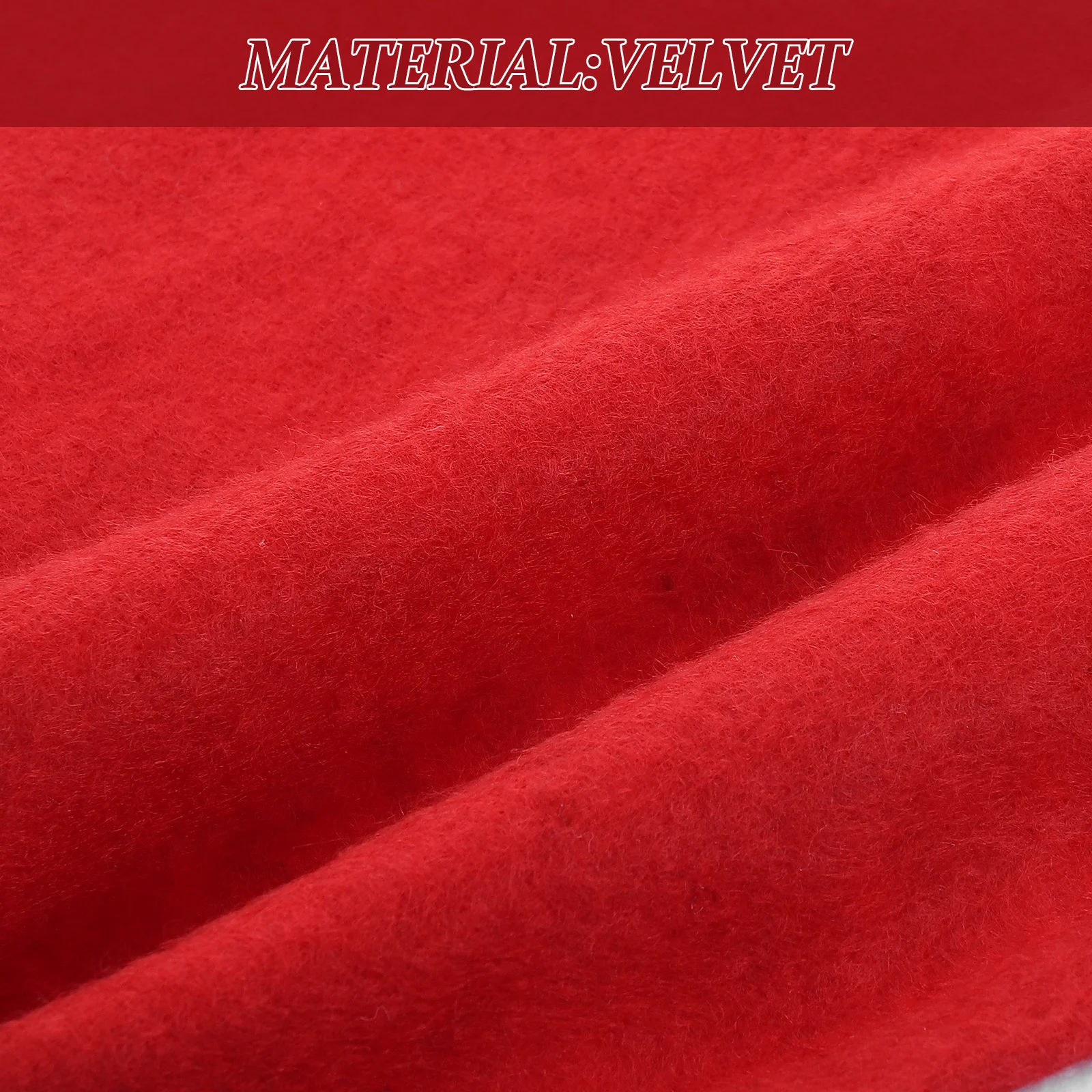 

6Pcs Christmas Hat Santa Caps Xmas Warm Santa Hats for Party Adults Xmas Costume Supplies Christmas Gift Unisex