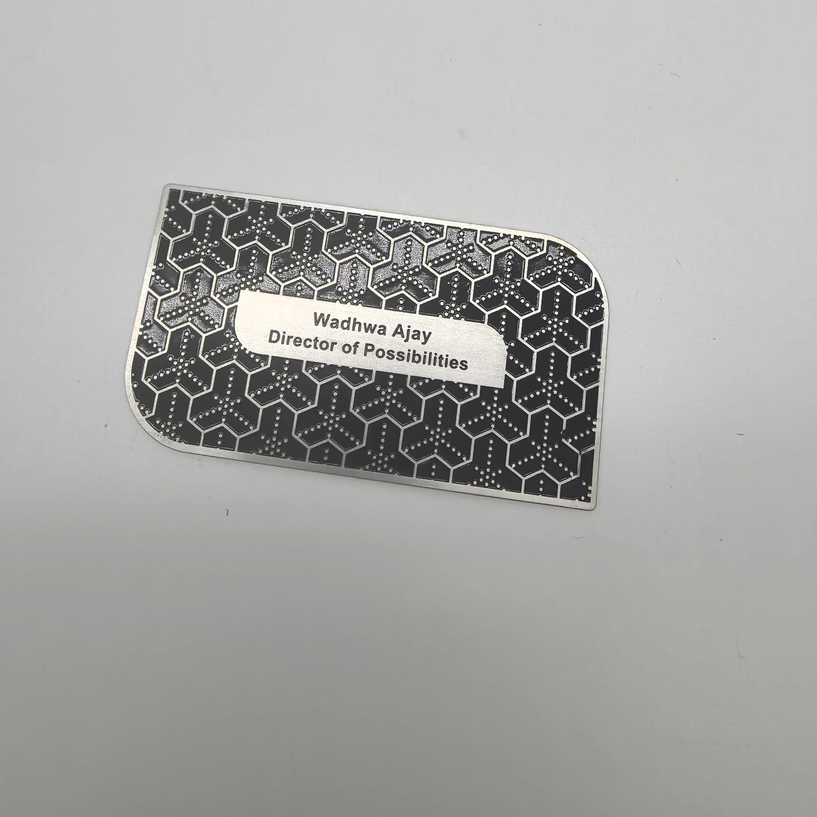 Cartão de metal de luxo impresso personalizado profissional em branco cartão de visita de metal gravado profundo de aço inoxidável para laser