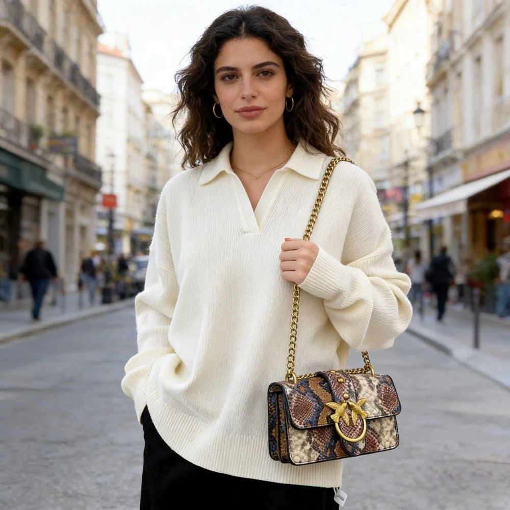 

2026 Snake Print Swallow Bird Design Women Handbag Small Square Bag Shoulder Bag Fashion Trendy Crossbody Bag