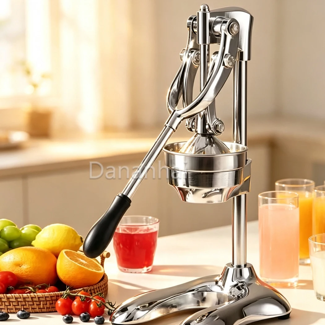 High Quality Manual Citrus Juicer Small Commercial Fruit Juicer New Commercial Grade Manual Squeezer for Bars Restaurants