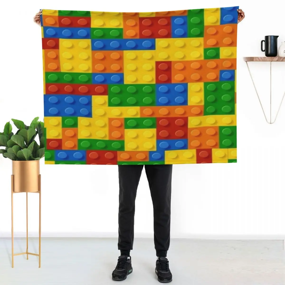Hit the bricks Throw Blanket Blankets For Baby funny gift Plush for winter Kid'S Blankets Sofas Of Decoration Blankets