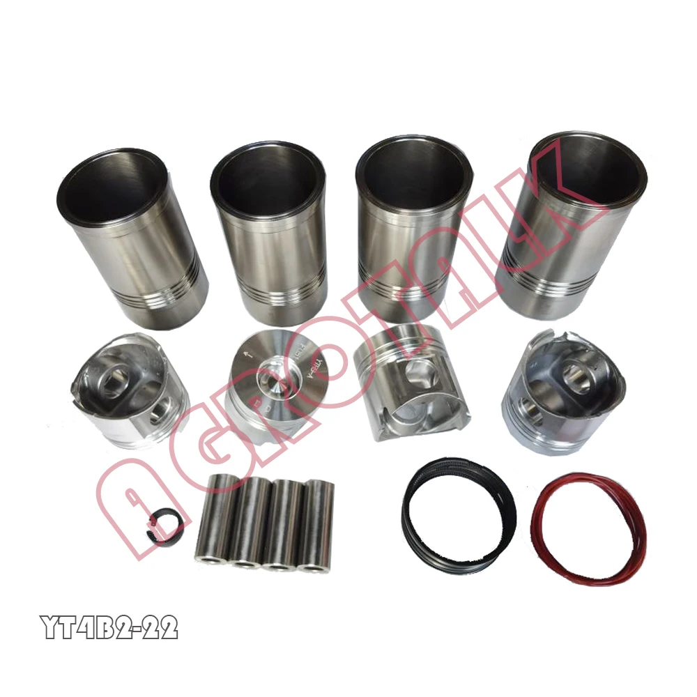 YT4B2-22 / LR4105Z / 4RZT / LR4105ZT55 / LR4A3-T50-U2 / LR4B5-23 / , set of pistons group for Yituo engine