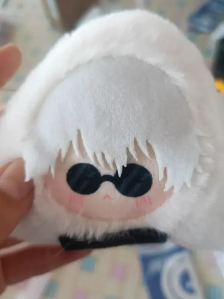 10cm Anime Geto Suguru Gojo Satoru Yuji Itadori Fushiguro Megumi Plush Doll Game Keychain Stuffed Cosplay Pendant Toy for Gift