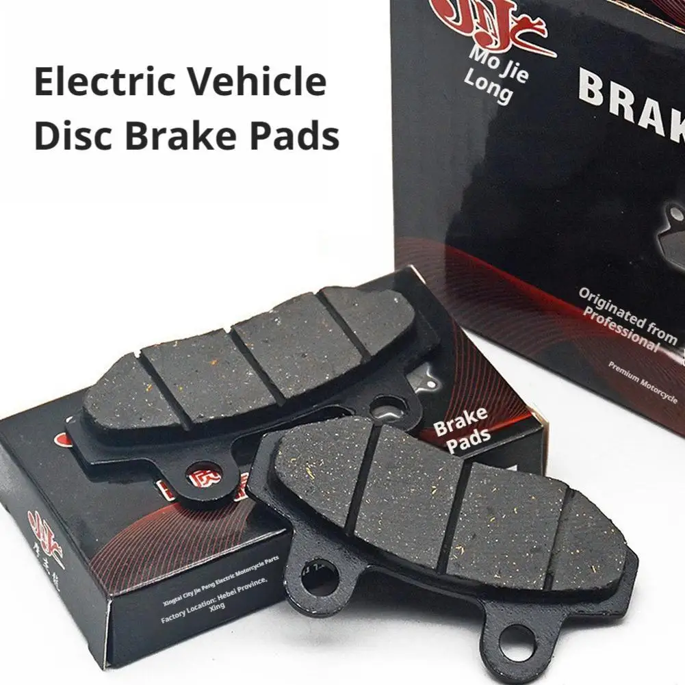 Durable Disc Brake Pads for Motorcycle Electric Scooter High Performance Replacement Parts Universal Brake Shoe Set