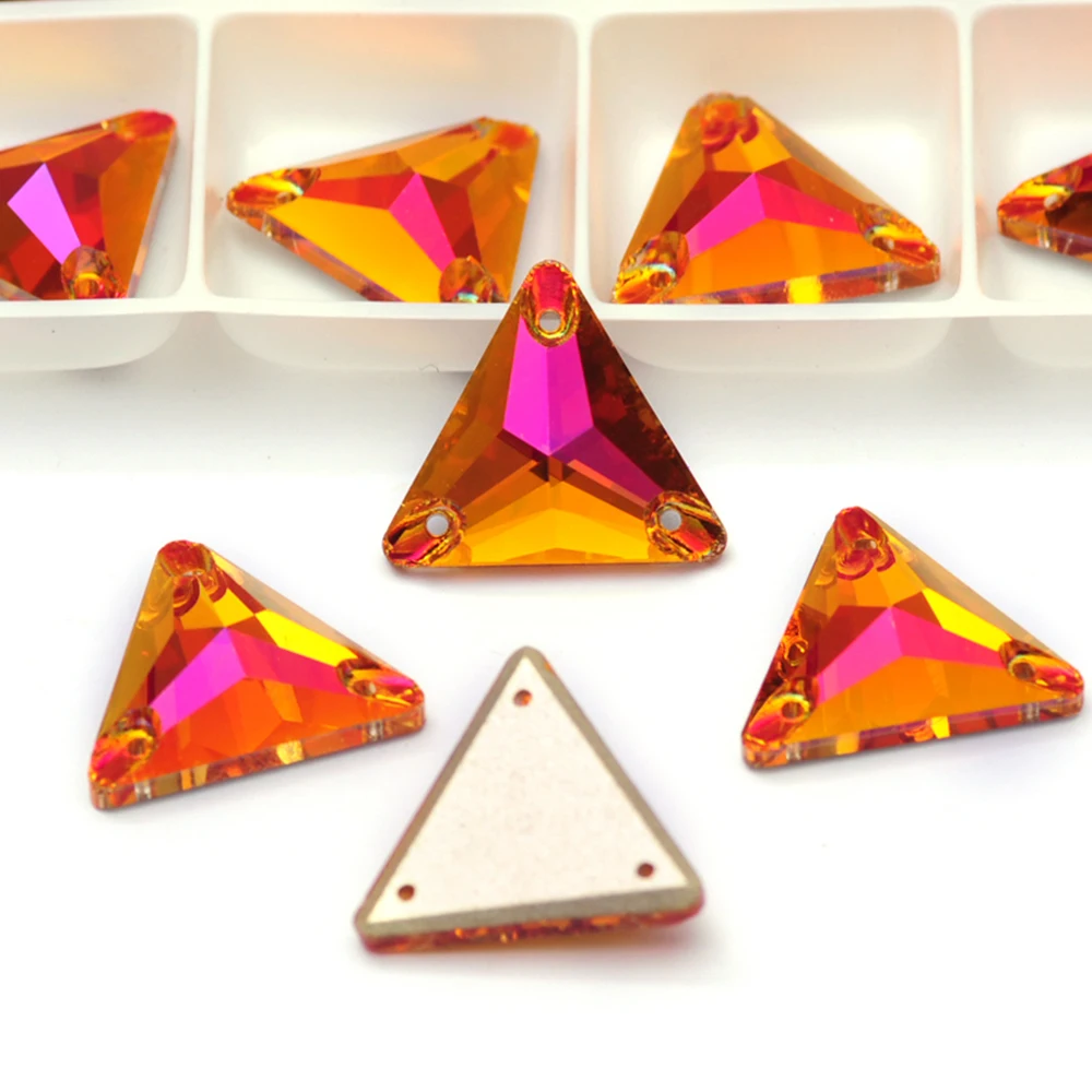 PUBRILEX Astral Pink Strasssteine im Vorteilspack zum Aufnähen, flache Rückseite, abgeschrägte Kristalle, Strass für Kleidungsstücke und Accessoires. – Detail 7