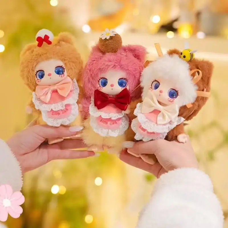 Liila V4 Chef Kitten Series Plush Doll Blind Box Toys Mystery Box
