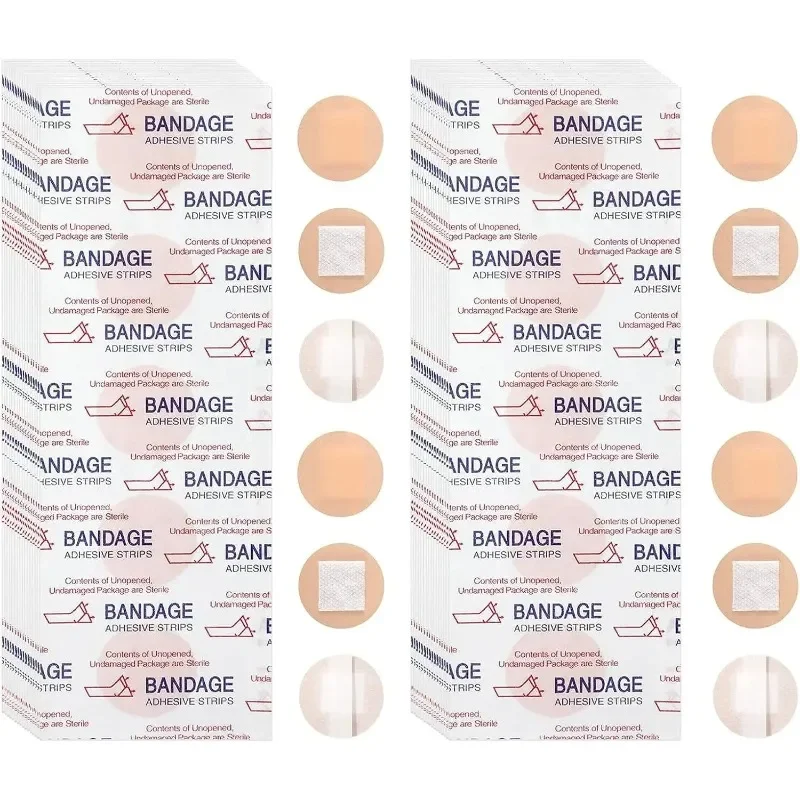 Tiritas redondas impermeables heridas – Botiquín primeros auxilios