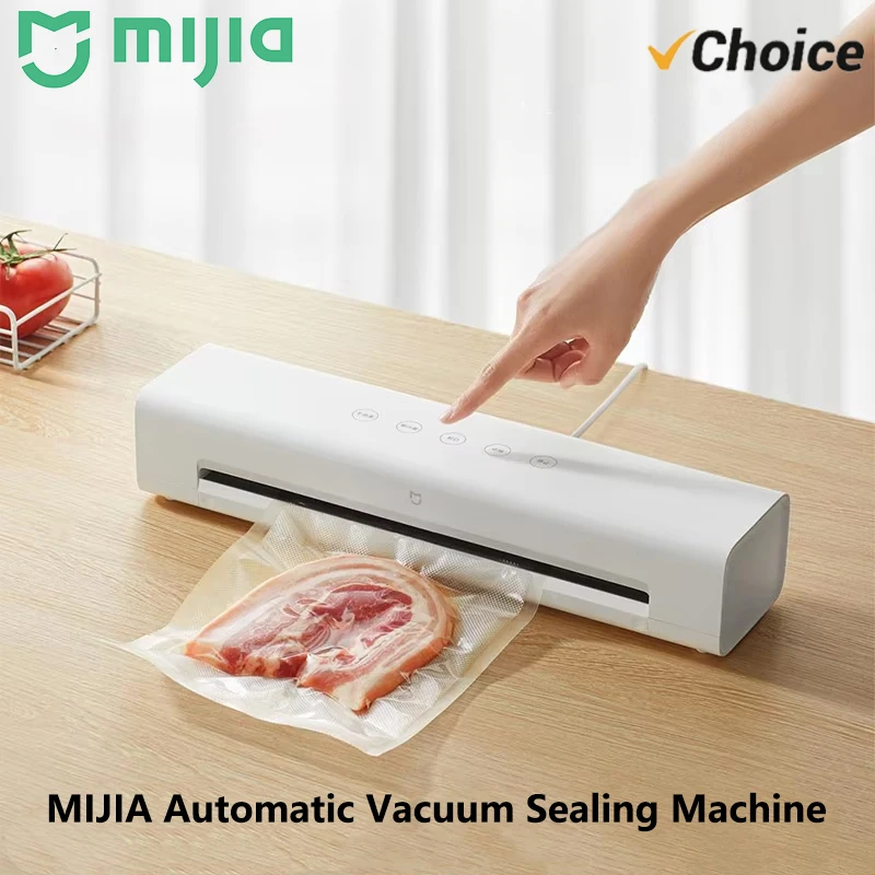 NEW MIJIA Intelligent Automatic Vacuum Sealing Machine -70kPa Large Suction Insect-proof Moisture-proof Quick Vacuum