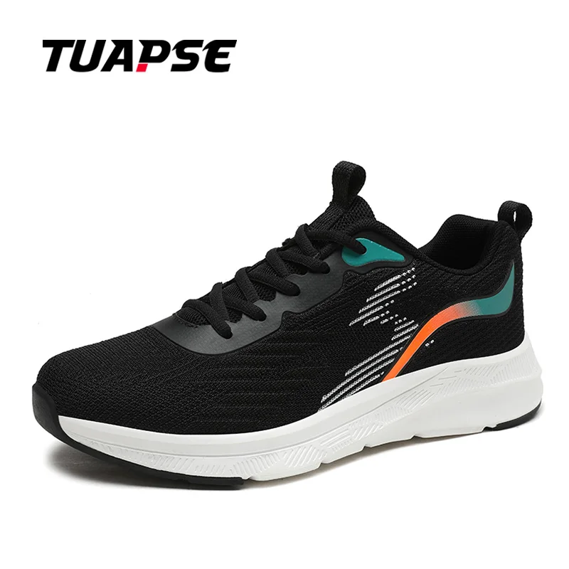 TUAPSE Men's Sneakers Running Shoes Breathable Walking Sports Shoes Lightweight for Men Summer Athletic Training Footwear