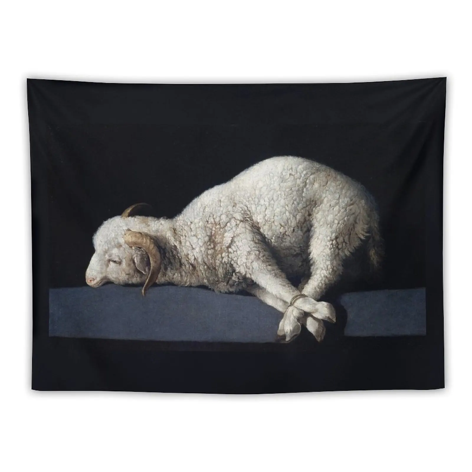 

Agnus Dei Painting by Francisco de Zurbarán Tapestry Bedrooms Decor Cute Decor Aesthetic Room Decors Tapestry