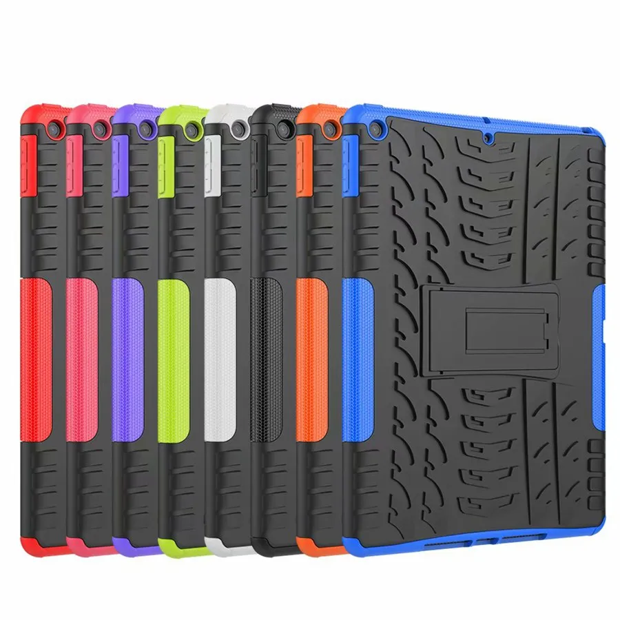 Armor Case For Apple ipad 10.2 2019  Heavy Duty 2 in 1 Hybrid Rugged TPU Cover For iPad 7th A2200 A2198 A2232 Case +Film Pen