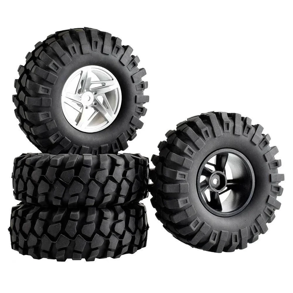 

RC Rim01-7006L Rubber Tires 108mm & Wheel sets RC 4WD Axial Rock Climbing