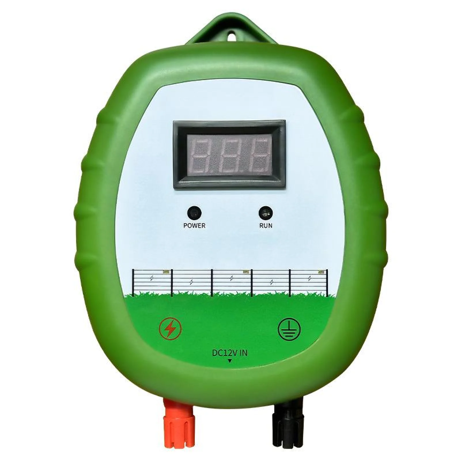 10KM/6.2Miles Electronic Fence Kit Electronic Fence Charger for Livestock Sheep Cattle Horse Poultry Fence Tool