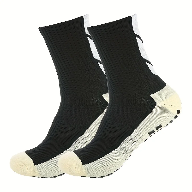 

Противоскользящие футбольные носки для мужчин и женщин, спортивные футбольные носки, дышащие для бега, йоги, баскетбола, езды на велосипеде, спортивные носки