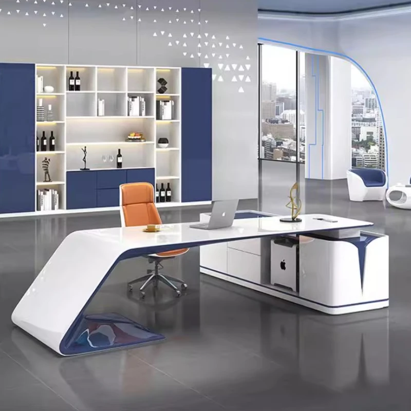 Luxury Stand Executive Desk Luxury Stand Computer Corner Executive Desk Gaming Organizer Mesa Escriotorio Office Furniture