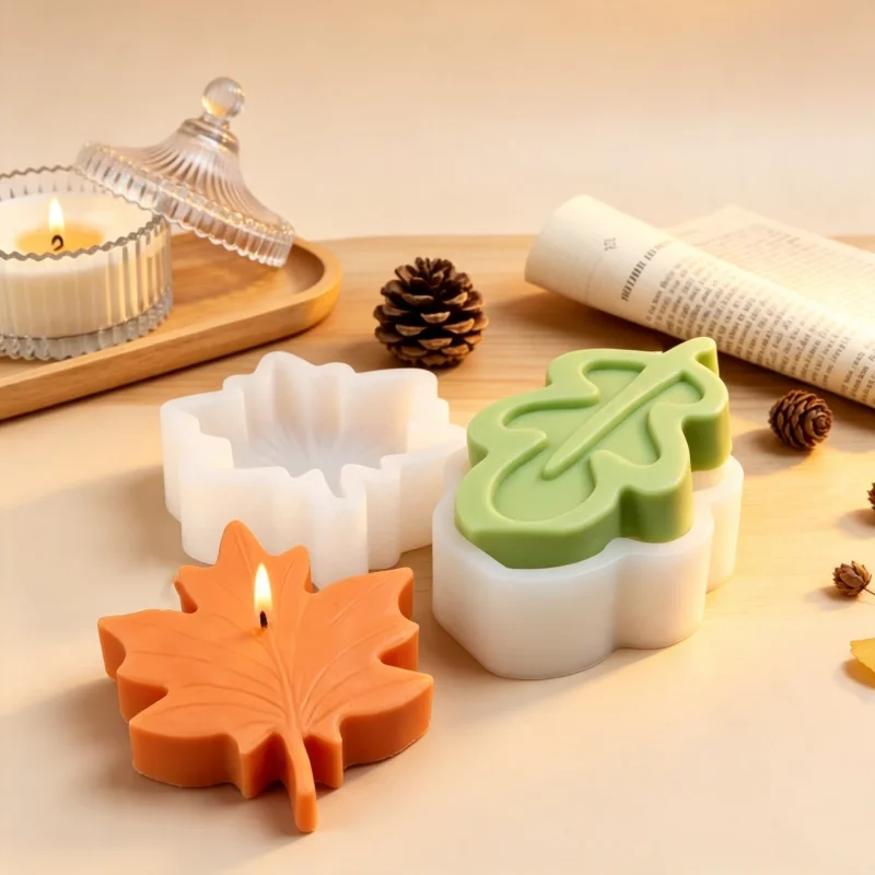 메이플 리프 실리콘 비누 몰드 3D 가을 나뭇잎 모양  - Soap Making In Home 리뷰 및 가격