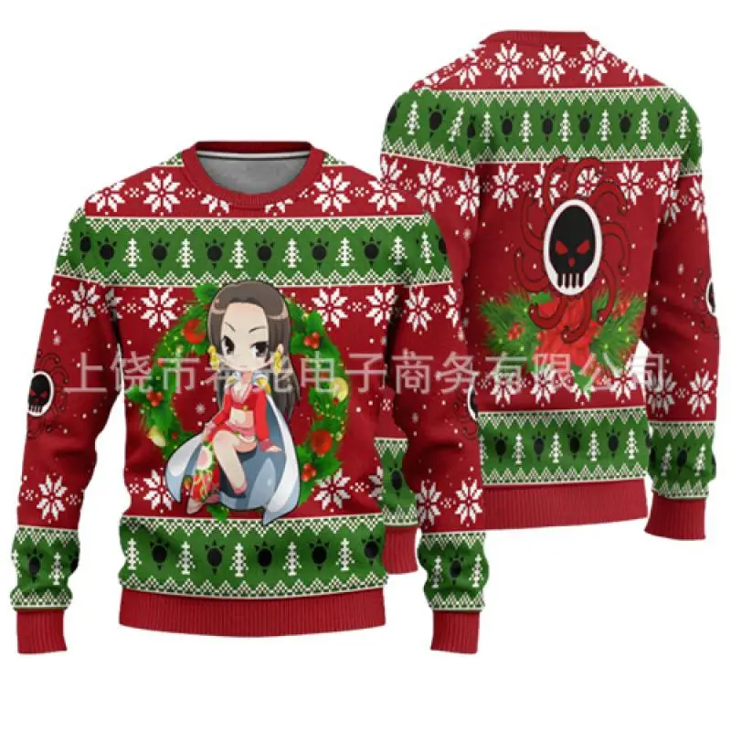 Anime Tops T-Shirt Kawaii Pullover Luffy Shirt Jungen Rundhals Vielseitig Dekorieren Athleisure Innenbekleidung Weihnachten Cooles Geschenk