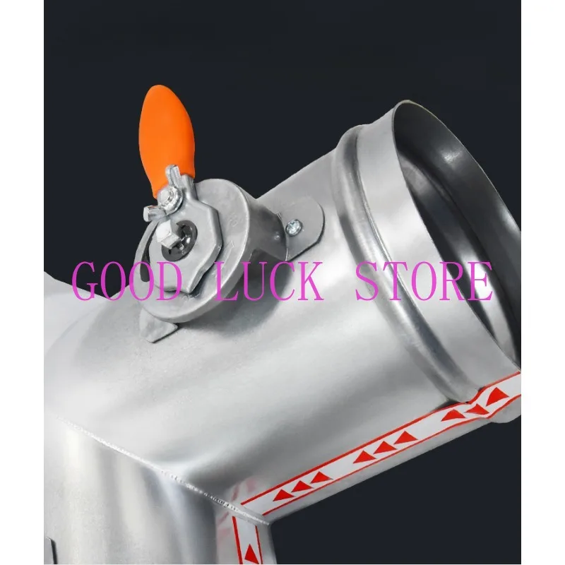 Galvanized Y-type Manual Duct Air Volume Regulating Valve Air Duct Damper Three-way Valve Ventilation Air Volume Control Valve