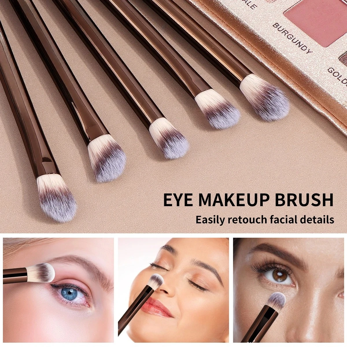 16pcs Professional Soft Makeup Brushes Travel Makeup Brush Set Foundation Powder Blush Concealer Contour Eyeshadow Brush