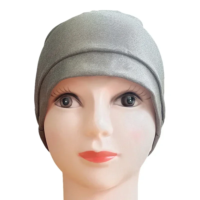 

Electromagnetic Radiation Shielding Hat with Silver Fiber Lining Anti Emf Rfid Blocking Beanie Cap for Daily Protection