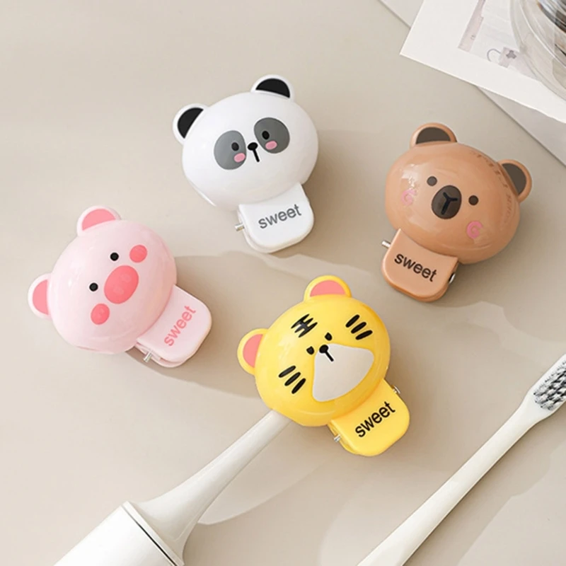 Panda Toothbrush Holder Travel Essential Plastic Storage Case