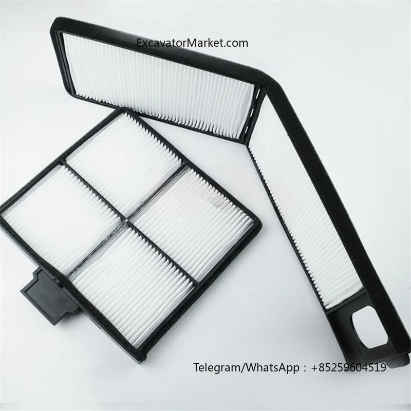 High Quality For Kobelco SK250 270 330 350 460 480-8 Super 8 air-conditioning filter inner outer filter high quality excavator