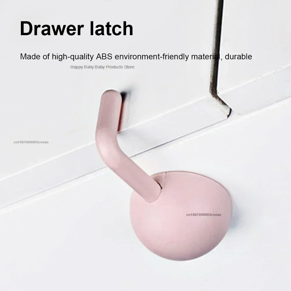 vvocciChildren Safety Cabinet Multifunctional 1/2/3pc Safety Lock Anti-Pinch Hand Door Drawer Locks Security Refrigerator Buckle