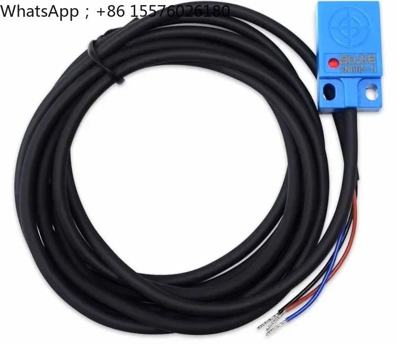 Square close to SND05-N SND04-N NPN switch sensor DC normally open distance 5mm