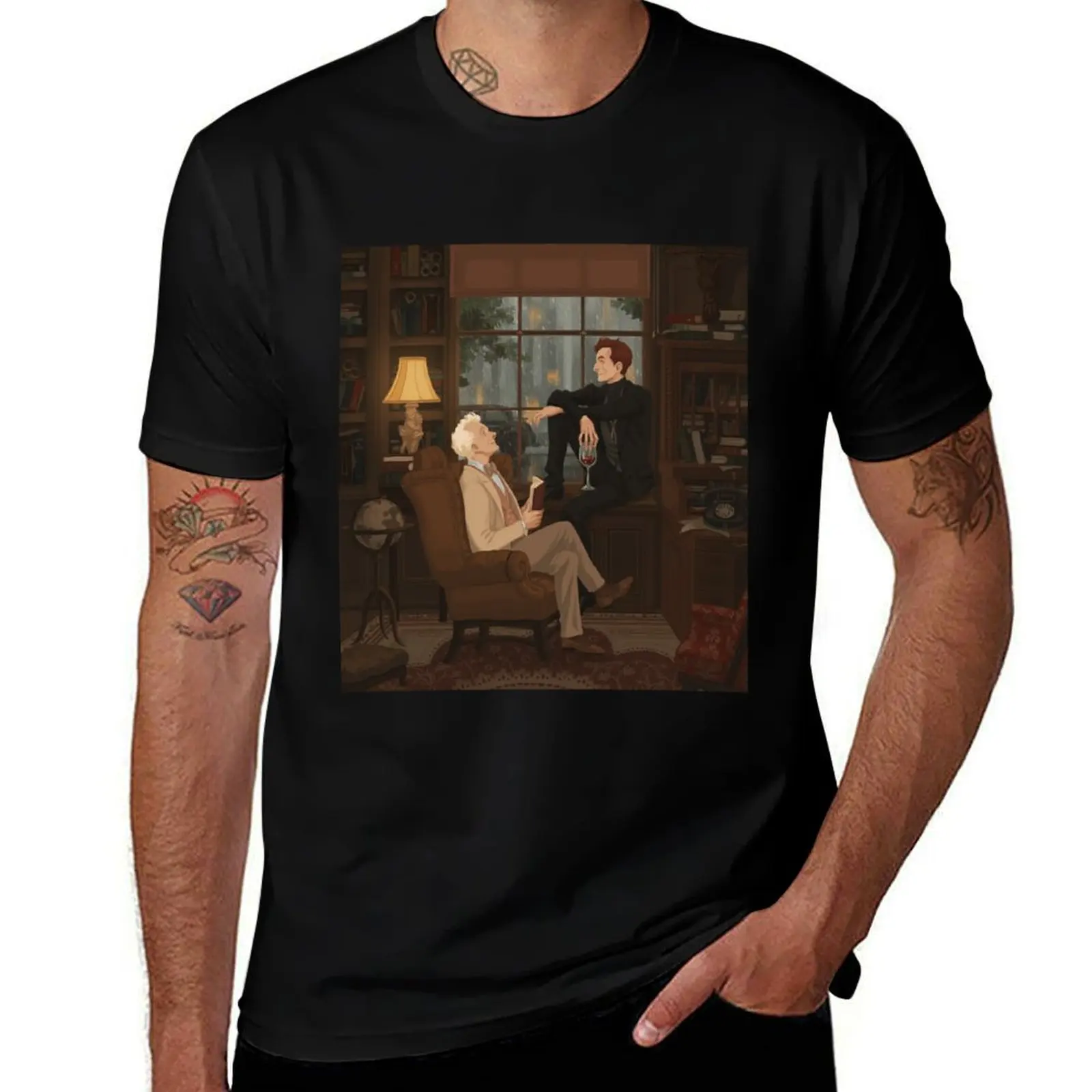 Heaven of their own T-Shirt Abstract Pattern Print Top T-Shirt