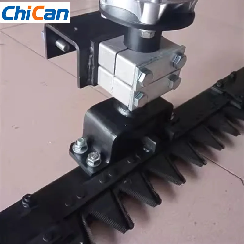 【Hot】Mower Head Tricycle Front Modified Orchard Mower 48V Power Supply Forage Straw Mower Weed Cutter 500W