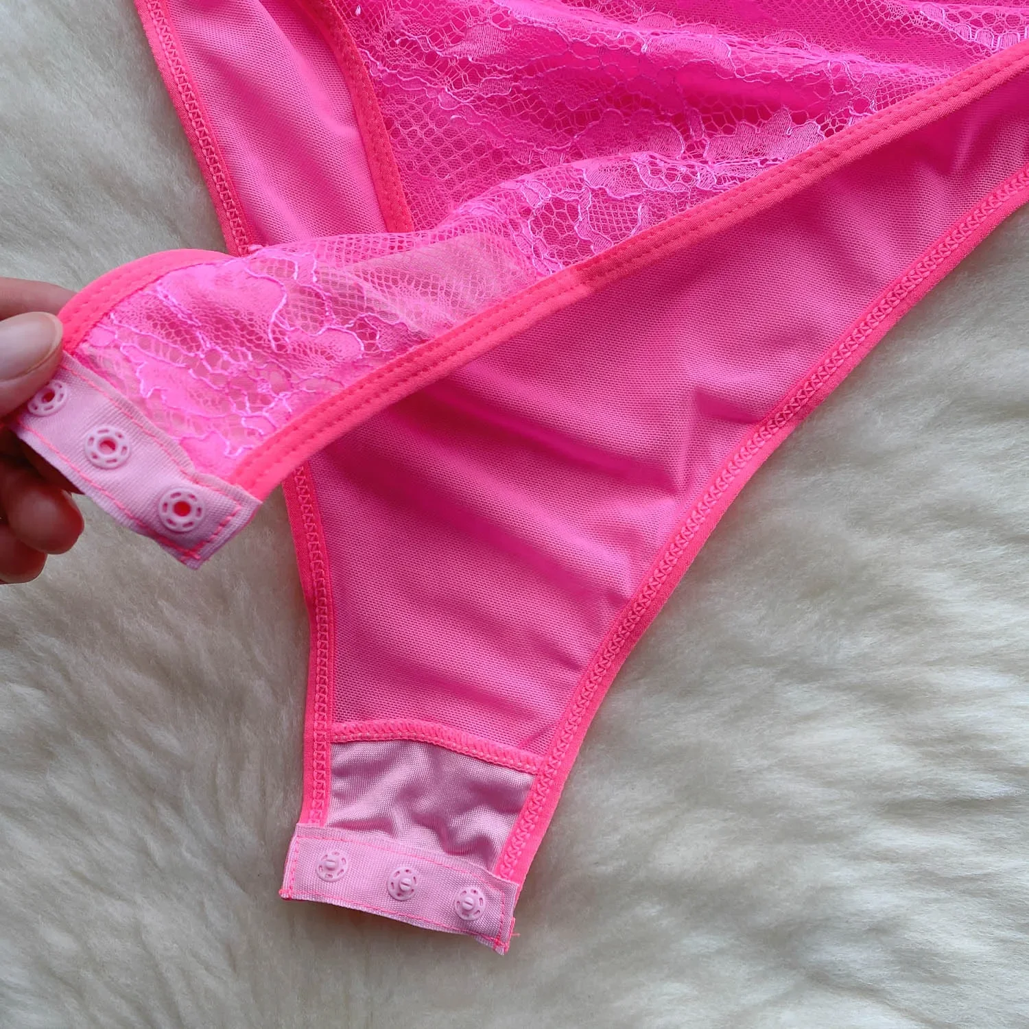 여성용 핫스위트 빈티지 레이스 스플라이스 메쉬 바디수트 시크 슬리브리스 점프수트 슬림 탑 롬퍼 여름 비치 의류