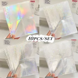 1-4 Grids Binder Photocards Photo Album Inner Page Photocard Binder Photo Sleeve A5 Kpop Photo Binder Background Paper 포토카드 바인더