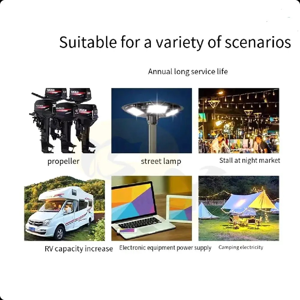 LiFePO4 72V20-80Ah Battery Management System for Tricycle Scooter RV Golf Cart - Solar Energy Storage Inverter Electric Vehicle