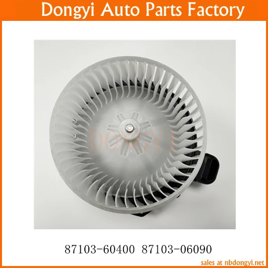 Air Conditioner Fan Blower Motor 87103-60400 8710360400 87103-06090 8710306090