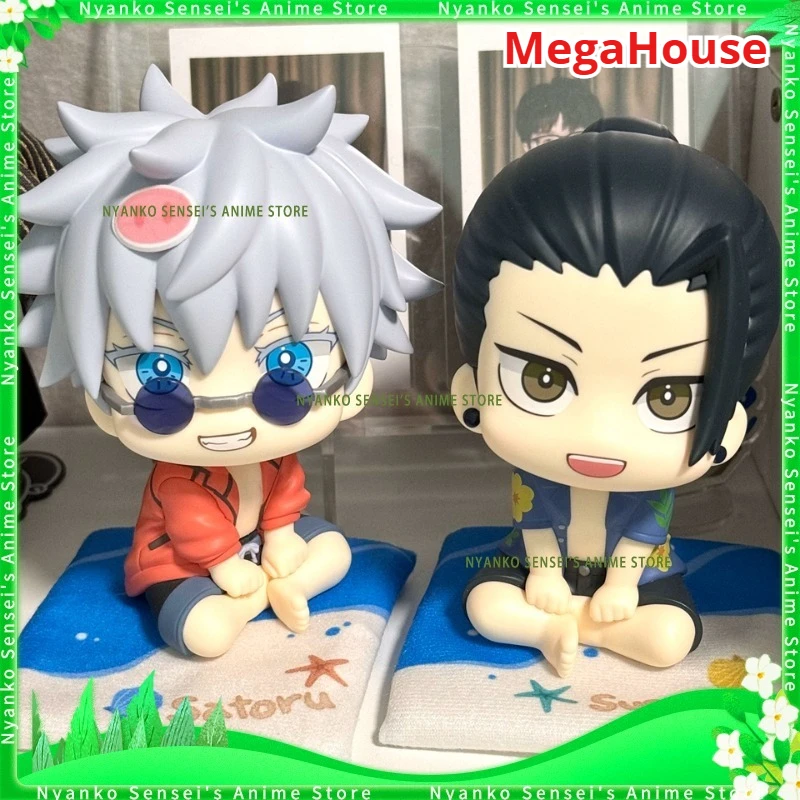 

В наличии MegaHouse MH LookUp Jujutsu Kaisen Suguru Geto Satoru Gojo Okinawa Chibi Ver. 11 см аниме модель модные игрушки коллекционные предметы
