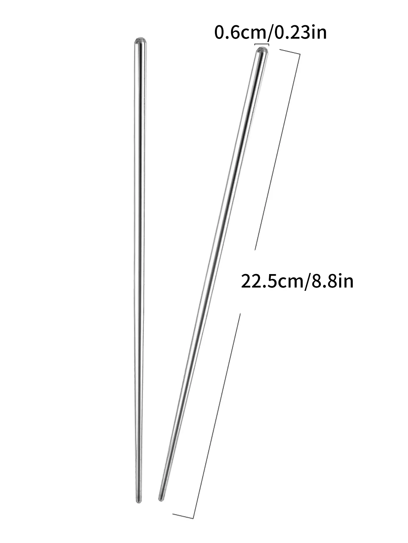 Pałeczki ze stali nierdzewnej wielokrotnego użytku japońskie koreańskie chińskie pałeczki do sushi antypoślizgowe sztućce kuchenne do użytku domowego
