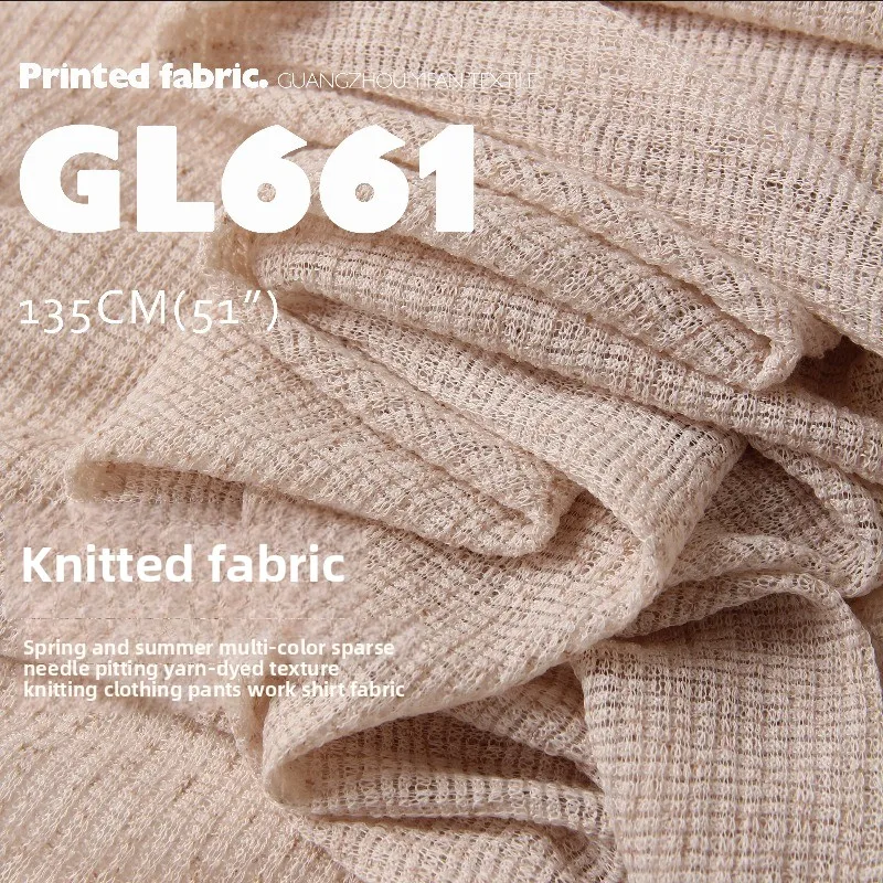 

Spring Summer Elasticity Multicolored Knitted Fabric for Pants Clothing Design Cloth Diy By The Yard Sewing Material