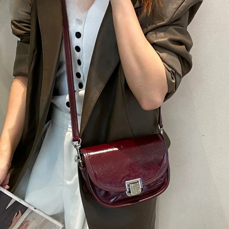 

2026 Genuine leather woman bag cowhide Shoulder bag Soft Leather Minimalism luxury bags womens high quality crossbody bag