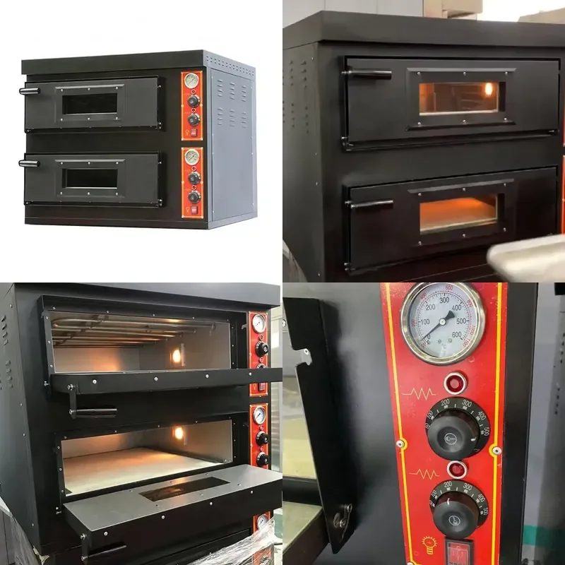 2026 China Factory Supply High Production Pizza Oven Commercial Baking Equipment for Restaurant 380V Voltage for Corn Fruit