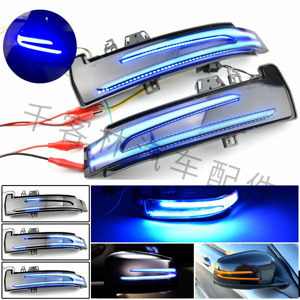 

Suitable for Mercedes Benz W176 W246 W204 W212 flow light LED rearview mirror flow light turn signal light