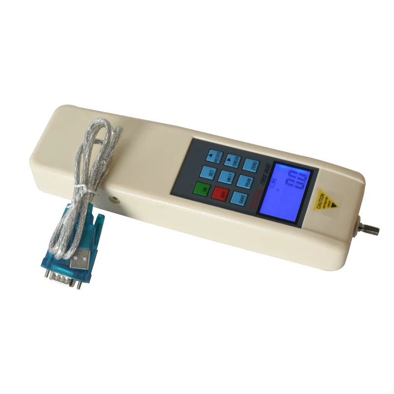50kgs 500N Digital Push Pull Force Gauge with USB Line