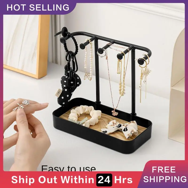 Jewelry Beautiful Large Capacity Storage Suspension Tidy Up Display Pallet Household Zoning Storage Rack Exposure Anti-slip