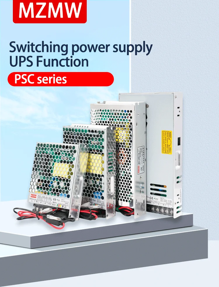 250W UPS Function Charger Switching Power Supply 12V 24V AC DC 13.8V 14.5A 27.6V 6.5A Uninterruptible SMPS PSC-250-12 PSC-250-24 5 250W UPS Function Charger Switching Power Supply 12V 24V AC DC 13.8V 14.5A 27.6V 6.5A Uninterruptible SMPS PSC-250-12 PSC-250-24
