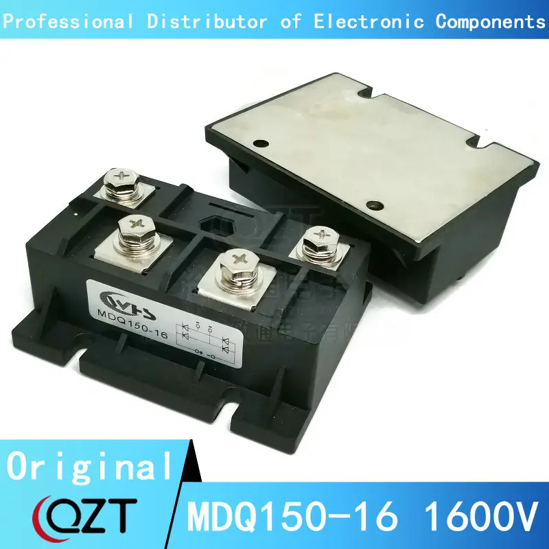 1pieces MDQ150-16 MDQ150A MDQ 150A Amp 1600V Volt Silicon Single Phase Diode Metal Case Bridge Rectifier Module