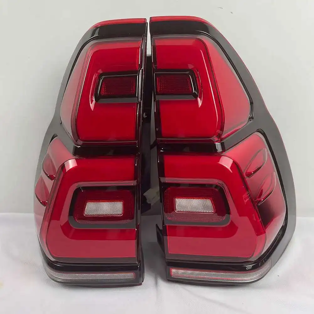 زوج سيارة LED الضوء الخلفي لتويوتا لاند كروزر برادو FJ120 GX470 2002--2009 8156060621 8156060620 #6