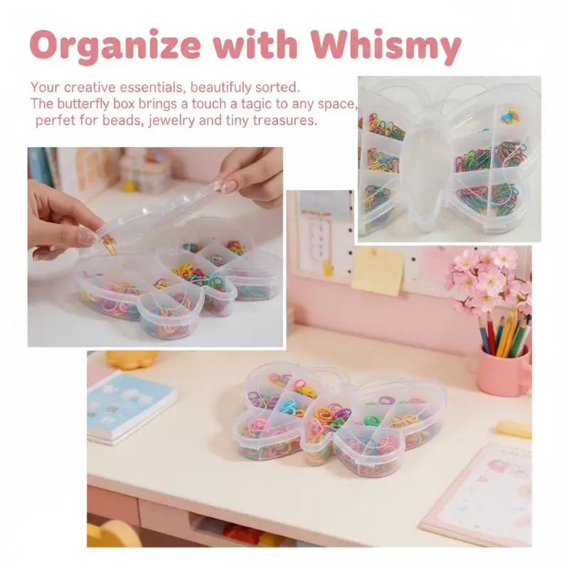 

Пластиковый органайзер для бусин с 13 отделениями, прозрачный контейнер для хранения, для рукоделия и аксессуаров для изготовления украшений