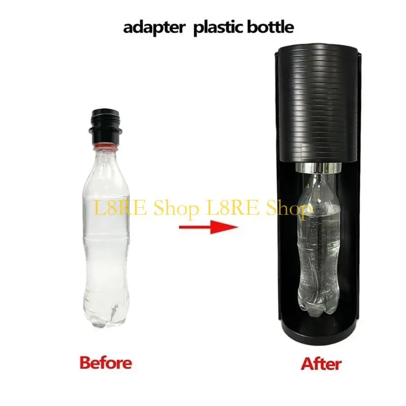 L8RE Bubble Botble Adapter Adapter Adapter Stet Plastic Bottle Bottle Attachment