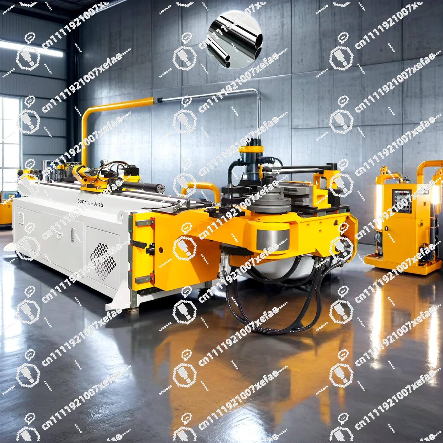 High Rigidity Automatic Aluminum Wire Numerical Control Tube Bending Machine