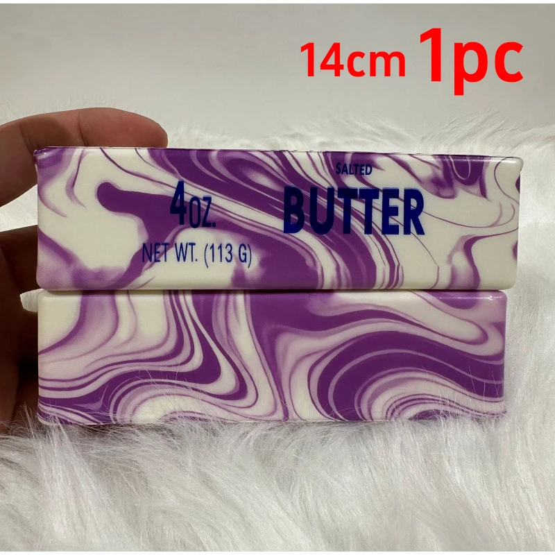 Bunte, langsam aufsteigende Butter-Squishies: Sensorisches Stressabbau-Spielzeug-Set – Weiche & dehnbare Quetschfiguren für Partygeschenke – Detail 10